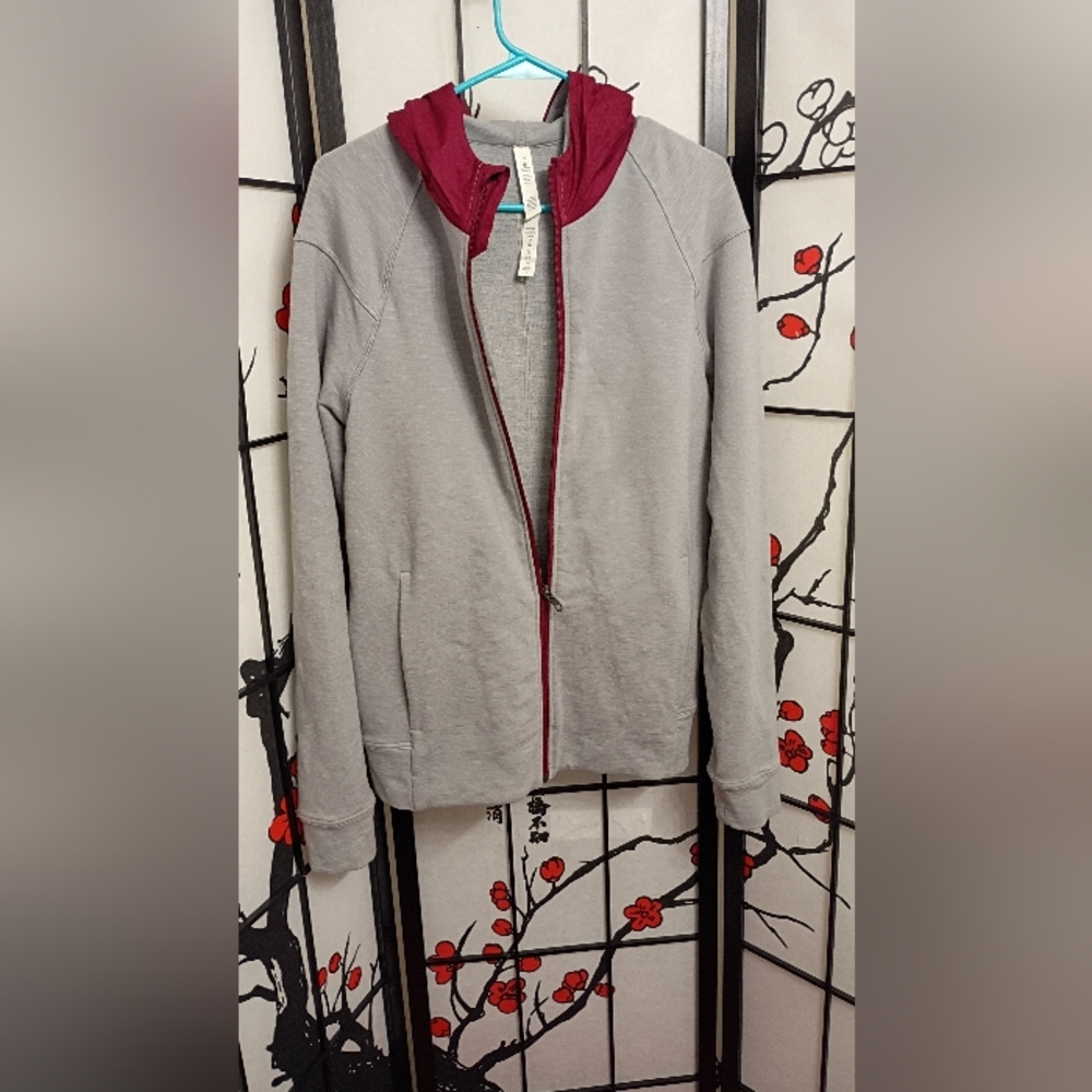 Lululemon Athletica Gray and Red Jacket